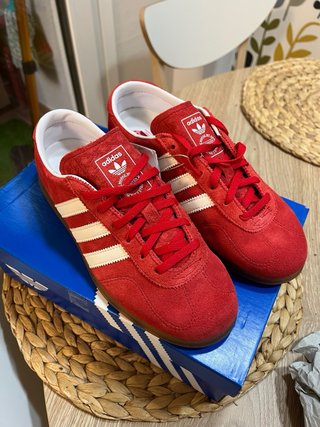 Zapatillas Adidas Gazelle LE PRO W Rojas