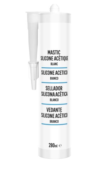 Bote Silicona Blanca 280ml