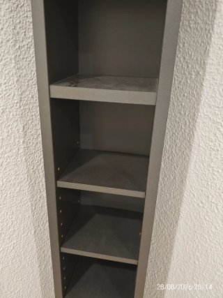 Mueble Estantería CD IKEA GNEDBY Gris