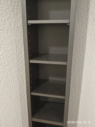 Mueble Estantería CD IKEA GNEDBY Gris
