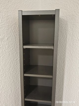 Mueble Estantería CD IKEA GNEDBY Gris