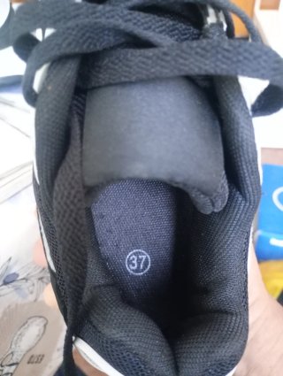 Zapatillas Deportivas Negras Talla 37