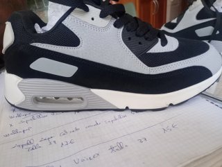 Zapatillas Deportivas Negras Talla 37