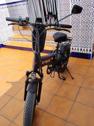 Bicicleta eléctrica plegable