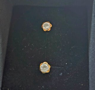 Pendientes Oro 18K con Circonita