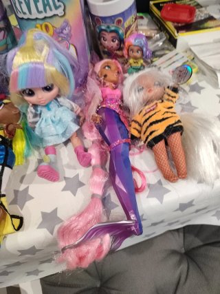 Lote de Muñecas Barbie Cutie Reveal y más