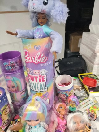 Lote de Muñecas Barbie Cutie Reveal y más