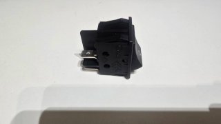 Interruptor 4 polos negro