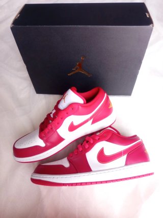 Zapatillas Air Jordan 1 Low Rojas y Blancas