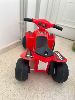 Moto Feber Roja Eléctrica Infantil