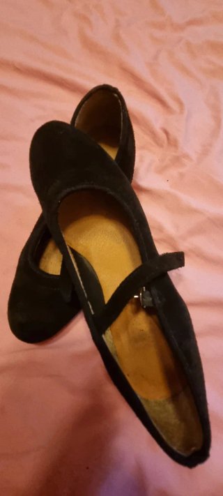 Zapatos Flamenco Semiprofesionales Negros