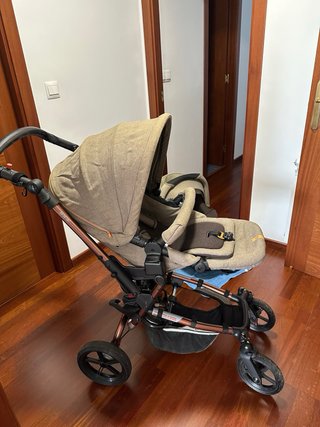 Carrito Jane  Epic y capazo rígido tipo Matrix