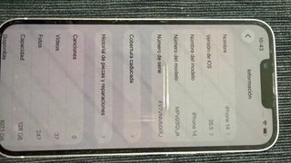 iPhone 14 - Batería recién cambiada
