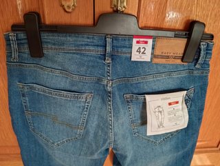 Lote 2 Pantalones Vaqueros Easy Wear Talla 42
