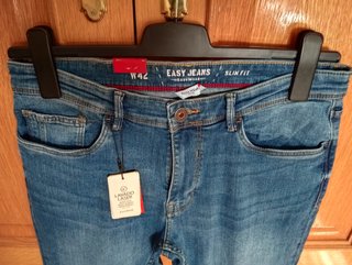 Lote 2 Pantalones Vaqueros Easy Wear Talla 42