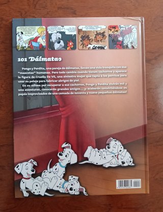 Comic Infantil Tapa Dura 101 Dálmatas Disney
