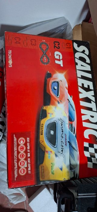 Scalextric C2 GT Completo Coches y Pistas