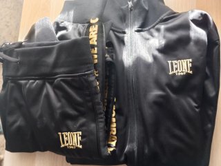 Chándal Leone Negro y Dorado
