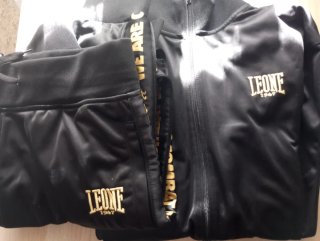 Chándal Leone Negro y Dorado