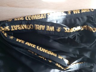 Chándal Leone Negro y Dorado