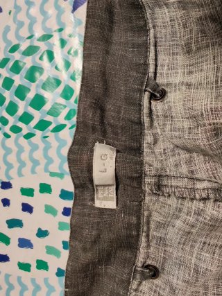 Pantalón premamá gris