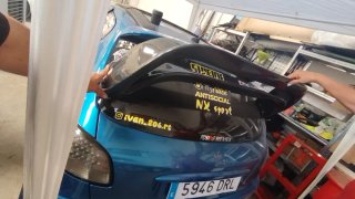 Alerón carbono Peugeot 206 WRC