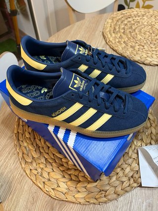 Adidas München W Zapatillas Azul Amarillo