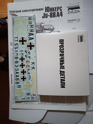 Maqueta Junkers Ju-88 A-4 (Zvezda, 1:72)