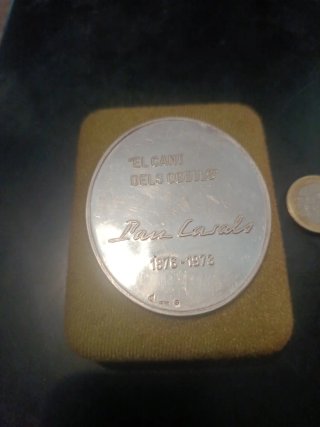 Gran medalla Oval Plata Pau Casals