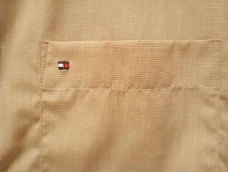 Camisa Tommy Hilfiger Beige Talla 42