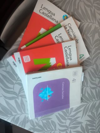 Libros texto 4 primaria