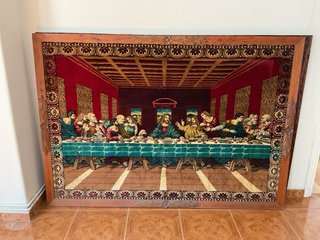 Tapices vintage enmarcados