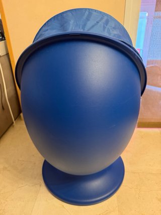 Sillón giratorio azul Ikea