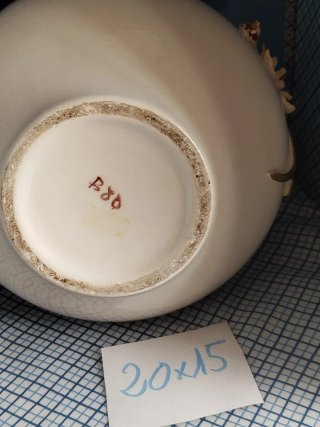 2 Maceteros Vintage Porcelana