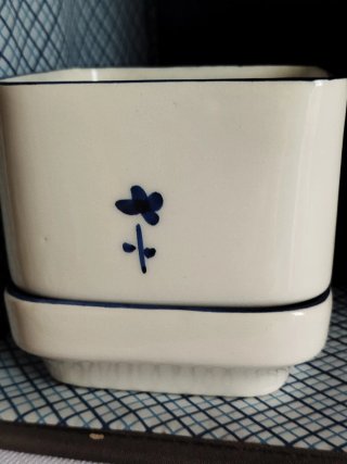 2 Maceteros Vintage Porcelana