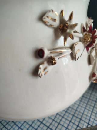 2 Maceteros Vintage Porcelana