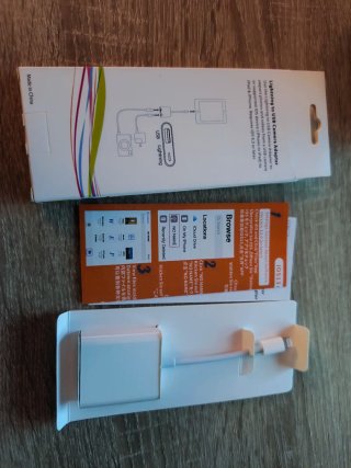 Adaptador Lightning a USB Cámara