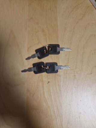 Cerradura de paleta con cerrojo