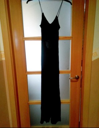 Mono negro transparencias talla única