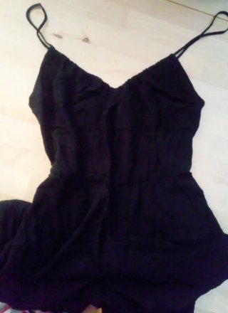 Mono negro transparencias talla única