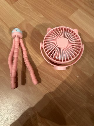 Ventilador flexible para cochecito de bebé