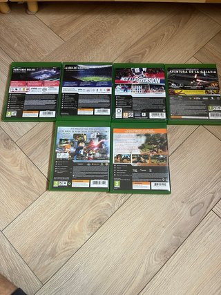 Lote 6 Juegos Xbox One: FIFA, LEGO, Star Wars