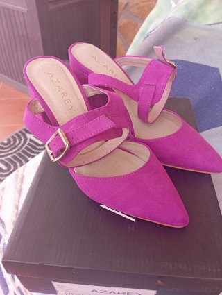 Zapatos de vestir AZAREY morados