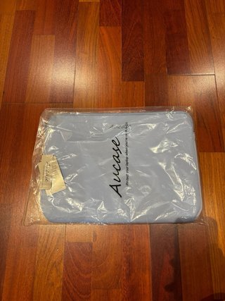 Funda portátil Aucase azul claro