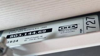 Estor enrollable blanco translúcido