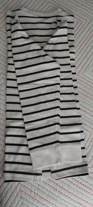Jersey Sudadera Zara Rayas Talla L Nueva