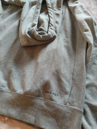 Sudadera Jordan Gris con Capucha