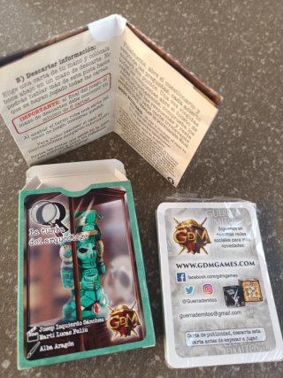 Juego de cartas La tumba del arqueólogo