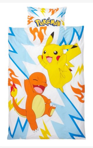 Funda Nórdica Pikachu y Charmander