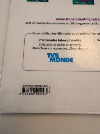 Transit 1 Francés Santillana – Cahier d'exercices
